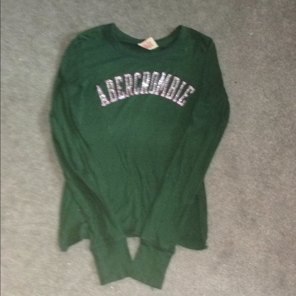 Green Abercrombie long sleeve shirt!